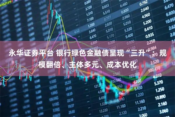 永华证券平台 银行绿色金融债呈现“三升”：规模翻倍、主体多元、成本优化